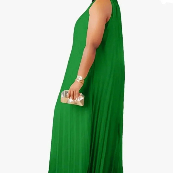 Plus size chiffon dress - Picture 2 of 6